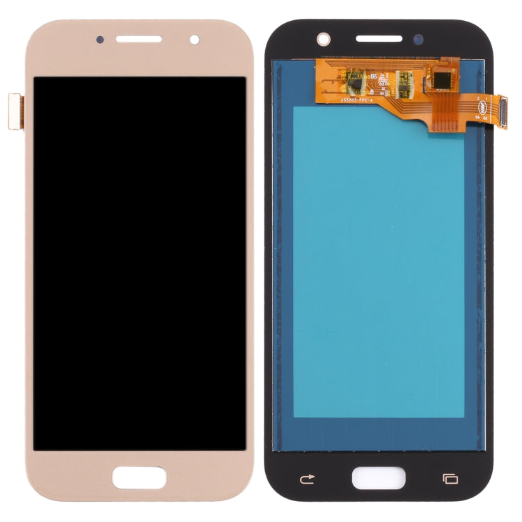 TFT LCD Screen for Galaxy A5 (2017), A520F, A520F/DS, A520K, A520L, A520S with Digitizer Full Assembly (TFT Material) (Gold) - free shipping - PMc TechLife - Order now!
