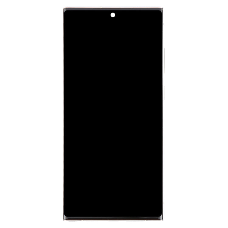 For Samsung Galaxy S23 Ultra 5G SM-S918U US Edition 6.78 inch OLED LCD Screen Digitizer Full Assembly with Frame (Silver) - free shipping - PMc TechLife - Order now!