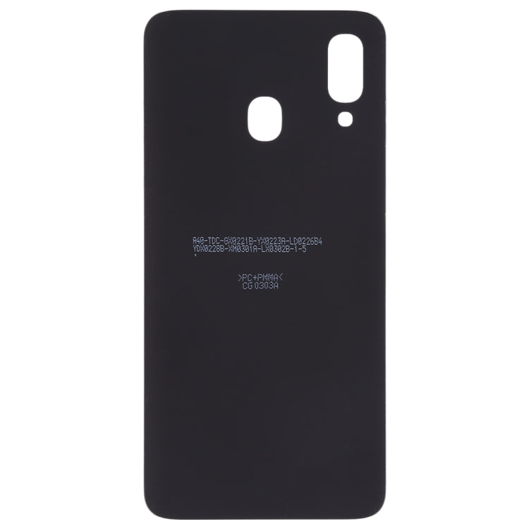 For Galaxy A20 SM-A205F/DS Battery Back Cover (Black) - free shipping - PMc TechLife - Order now!
