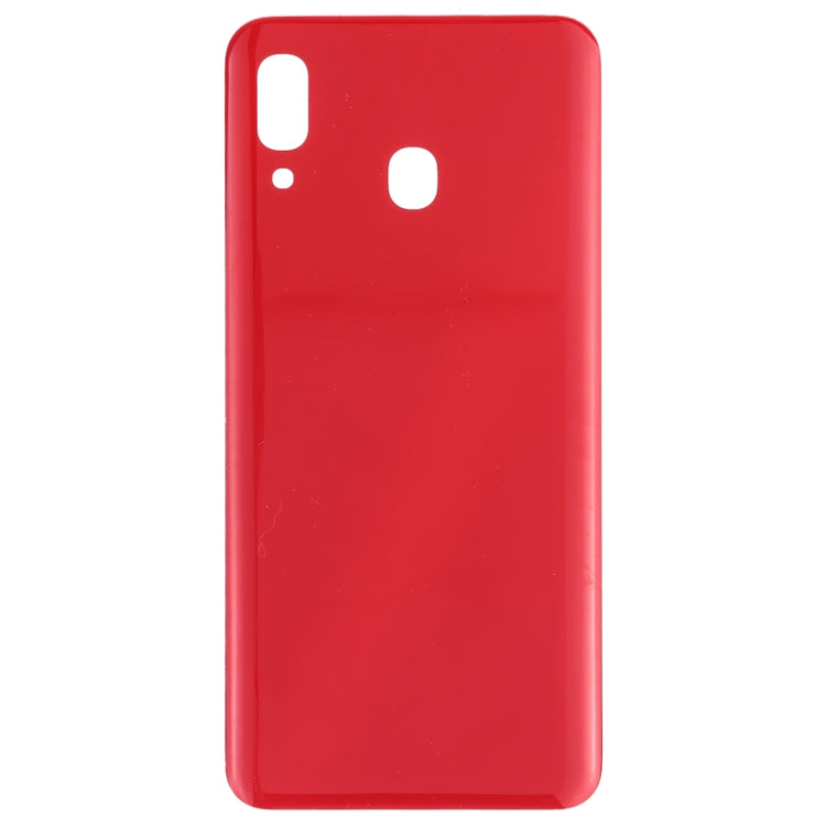 For Galaxy A30 SM-A305F/DS, A305FN/DS, A305G/DS, A305GN/DS Battery Back Cover (Red) - free shipping - PMc TechLife - Order now!