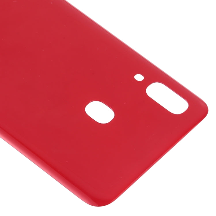 For Galaxy A30 SM-A305F/DS, A305FN/DS, A305G/DS, A305GN/DS Battery Back Cover (Red) - free shipping - PMc TechLife - Order now!