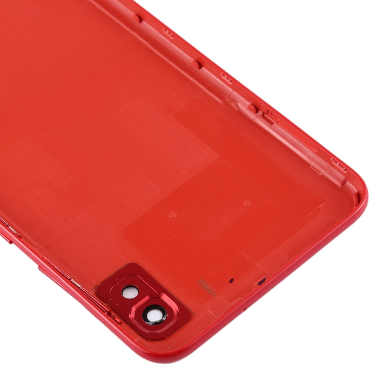 For Galaxy A10 SM-A105F/DS, SM-A105G/DS Battery Back Cover with Camera Lens & Side Keys (Red) - free shipping - PMc TechLife - Order now!
