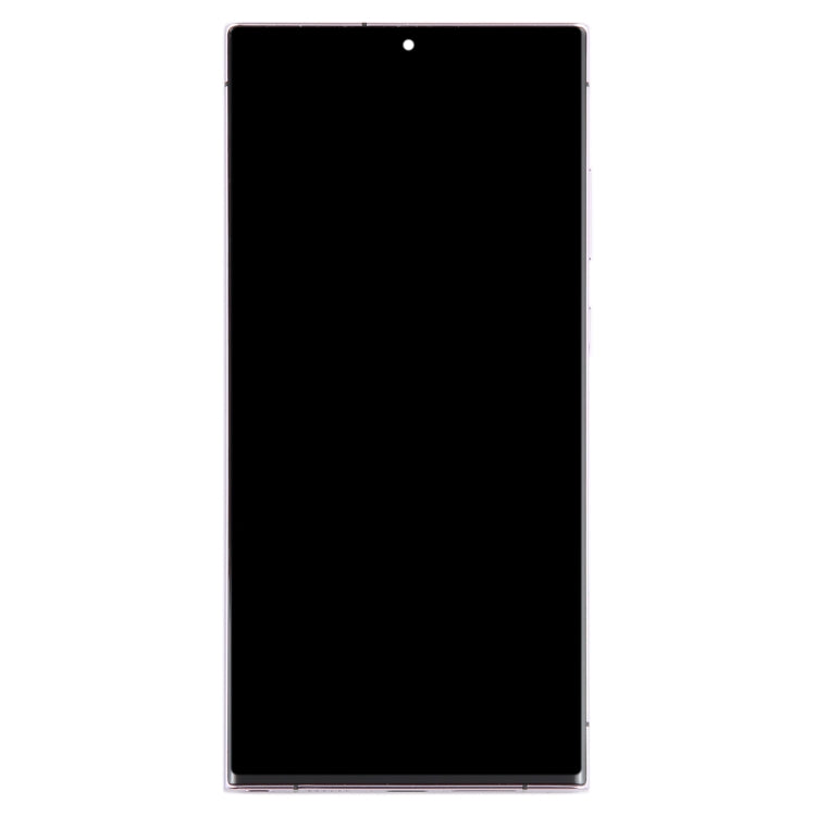For Samsung Galaxy S23 Ultra SM-S918B EU Edition Original LCD Screen Digitizer Full Assembly with Frame (Purple) - free shipping - PMC TechLife - Order now!