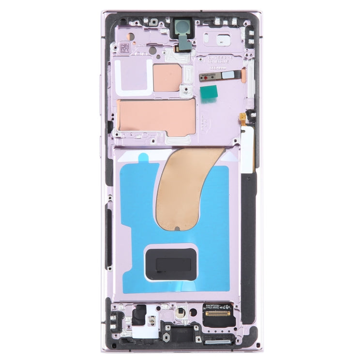 For Samsung Galaxy S23 Ultra SM-S918B EU Edition Original LCD Screen Digitizer Full Assembly with Frame (Purple) - free shipping - PMC TechLife - Order now!