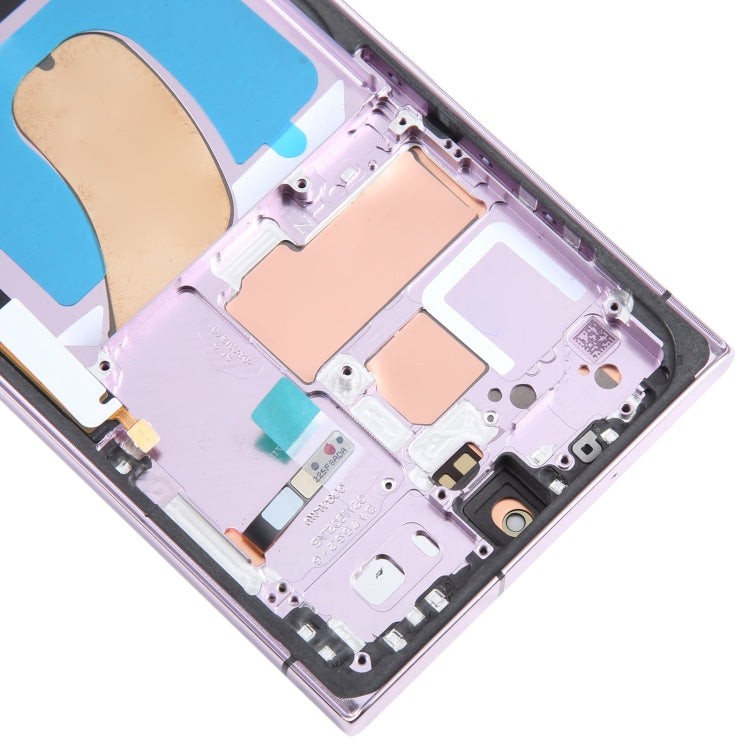 For Samsung Galaxy S23 Ultra SM-S918B EU Edition Original LCD Screen Digitizer Full Assembly with Frame (Purple) - free shipping - PMC TechLife - Order now!