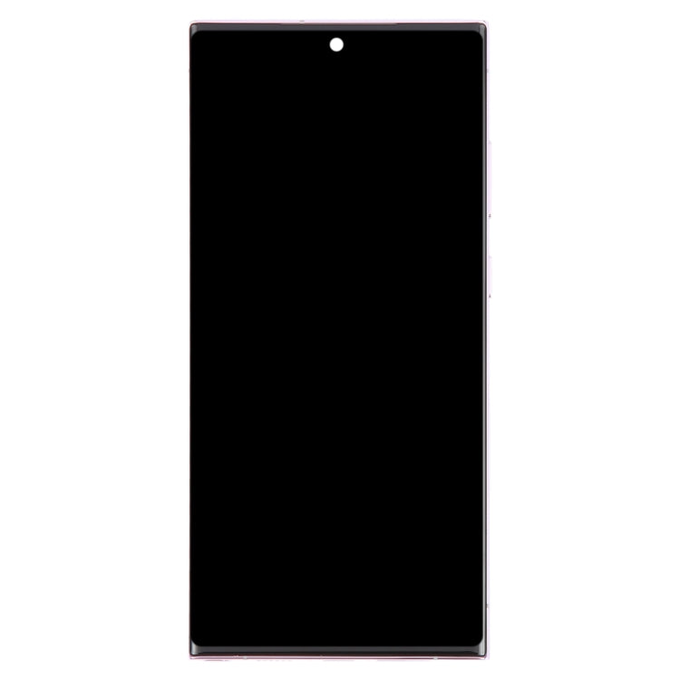 For Samsung Galaxy S23 Ultra 5G SM-S918B EU Edition 6.78 inch OLED LCD Screen Digitizer Full Assembly with Frame (Purple) - free shipping - PMc TechLife - Order now!
