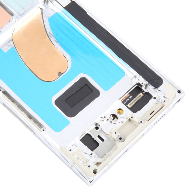 For Samsung Galaxy S23 Ultra 5G SM-S918B EU Edition 6.78 inch OLED LCD Screen Digitizer Full Assembly with Frame (Silver) - free shipping - PMc TechLife - Order now!