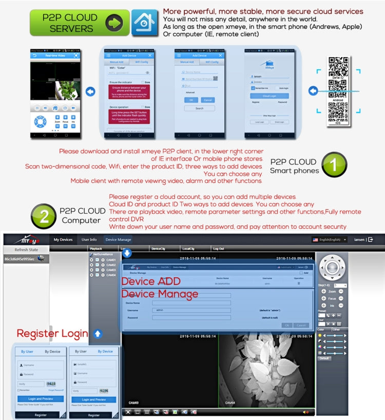 A8/Mini-MH 5 in 1 8-Channel Dual Stream H.264 1080P Mini AHD DVR, Support AHD / TVI / CVI / CVBS / IP Signal(Black) - Digital Video Recorder by PMc TechLife | Online Shopping South Africa | PMc TechLife | Buy Now Pay Later Mobicred