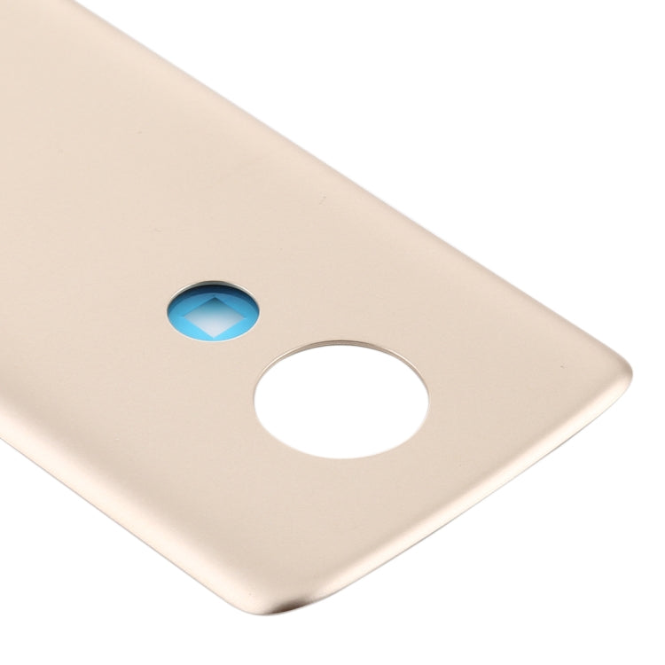 Battery Back Cover for Motorola Moto E5 (Gold) - Back Cover by PMc TechLife | Online Shopping South Africa | PMc TechLife | Buy Now Pay Later Mobicred