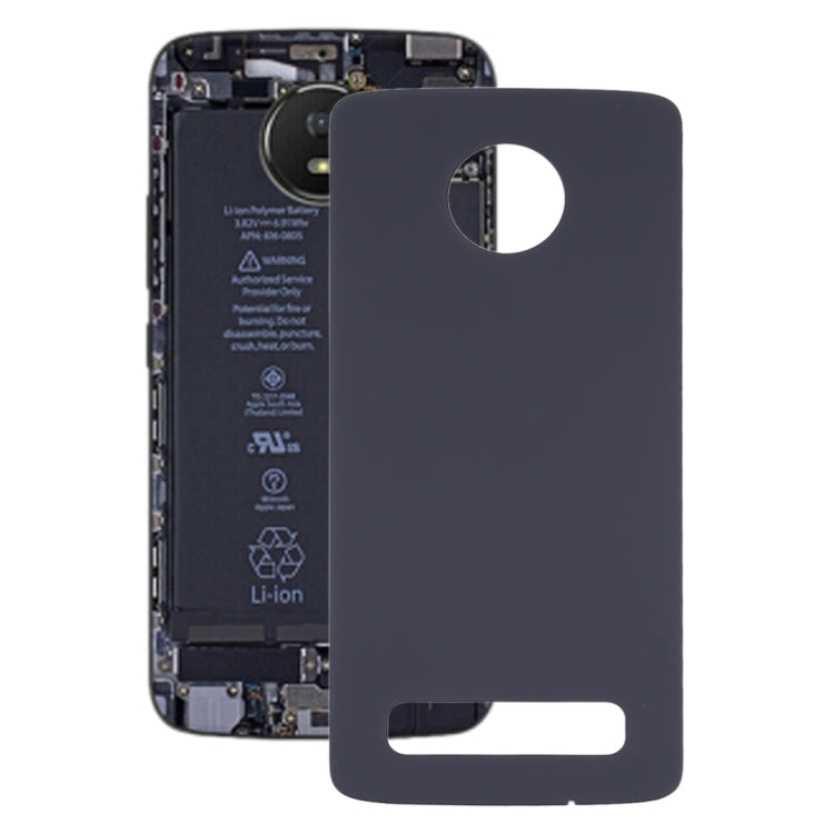 Battery Back Cover for Motorola Moto Z4(Black) - Back Cover by PMC TechLife | Online Shopping South Africa | PMC TechLife | Buy Now Pay Later Mobicred