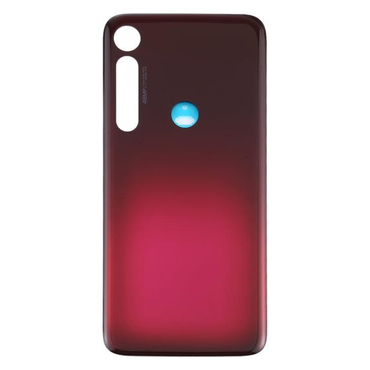 Battery Back Cover for Motorola Moto G8 Plus (Red) - Back Cover by PMC TechLife | Online Shopping South Africa | PMC TechLife | Buy Now Pay Later Mobicred