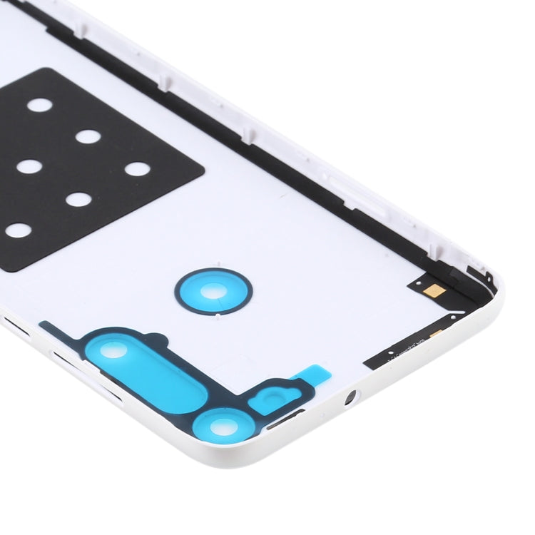 Battery Back Cover for Motorola Moto G8 (White) - Back Cover by PMC TechLife | Online Shopping South Africa | PMC TechLife | Buy Now Pay Later Mobicred