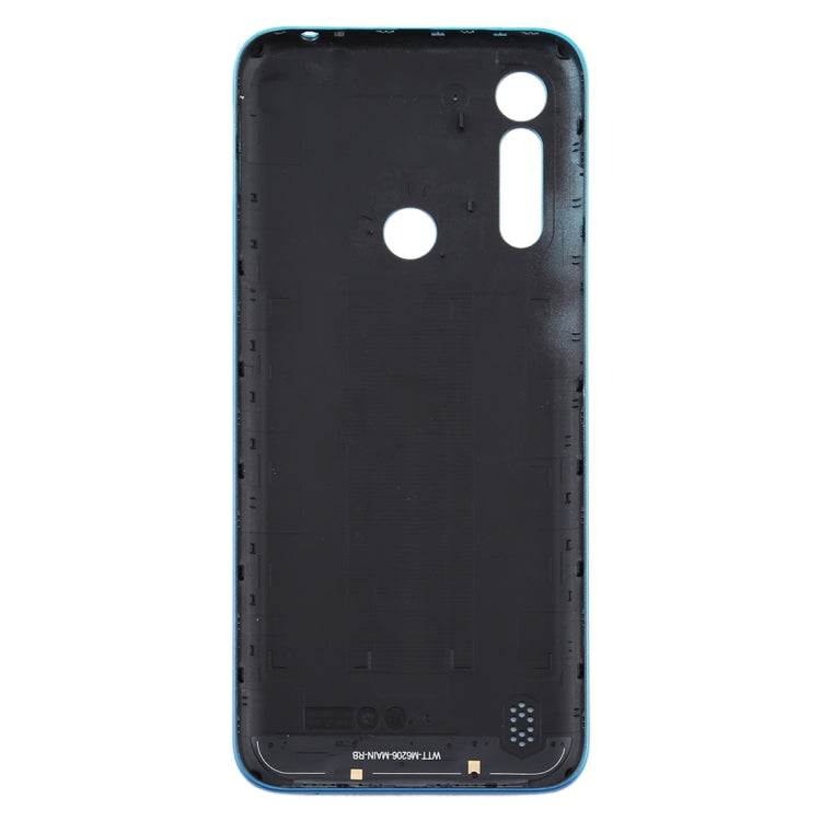 Battery Back Cover for Motorola Moto G8 Power Lite (Baby Blue) - Back Cover by PMC TechLife | Online Shopping South Africa | PMC TechLife | Buy Now Pay Later Mobicred