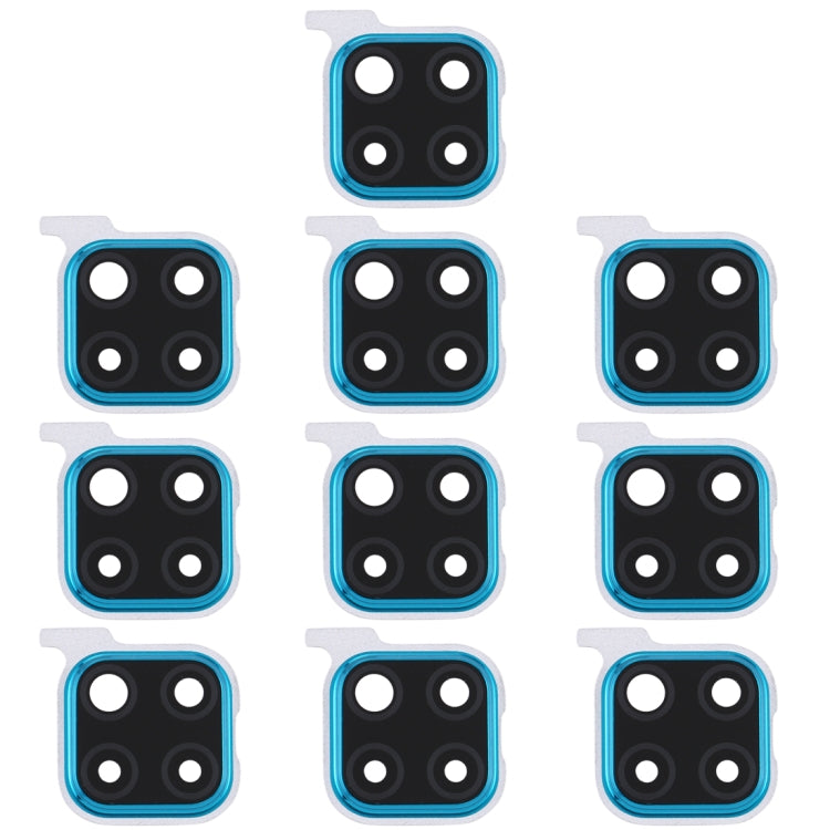 For Huawei Nova 5i Pro  10pcs Camera Lens Cover (Green) - Camera by PMC TechLife | Online Shopping South Africa | PMC TechLife | Buy Now Pay Later Mobicred