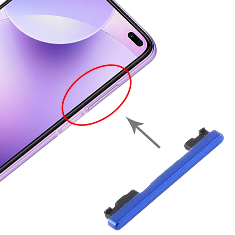 Power Button and Volume Control Button for Xiaomi Redmi K30 (Blue) - Home key & Side Key by PMc TechLife | Online Shopping South Africa | PMc TechLife | Buy Now Pay Later Mobicred