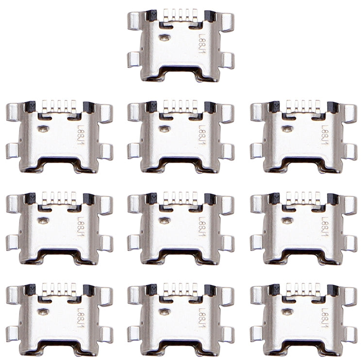 10 PCS Charging Port Connector for Huawei Honor 7C 5.7 inch (Russia Version) - Tail Connector by PMc TechLife | Online Shopping South Africa | PMc TechLife | Buy Now Pay Later Mobicred