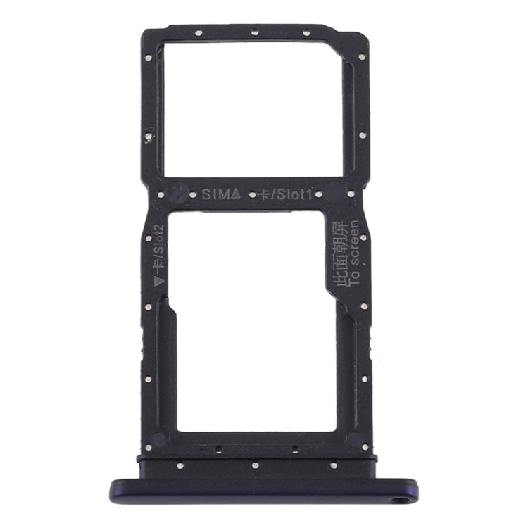 SIM Card Tray + SIM Card Tray / Micro SD Card Tray for Huawei Y9s(Purple) - Card Socket by PMc TechLife | Online Shopping South Africa | PMc TechLife | Buy Now Pay Later Mobicred