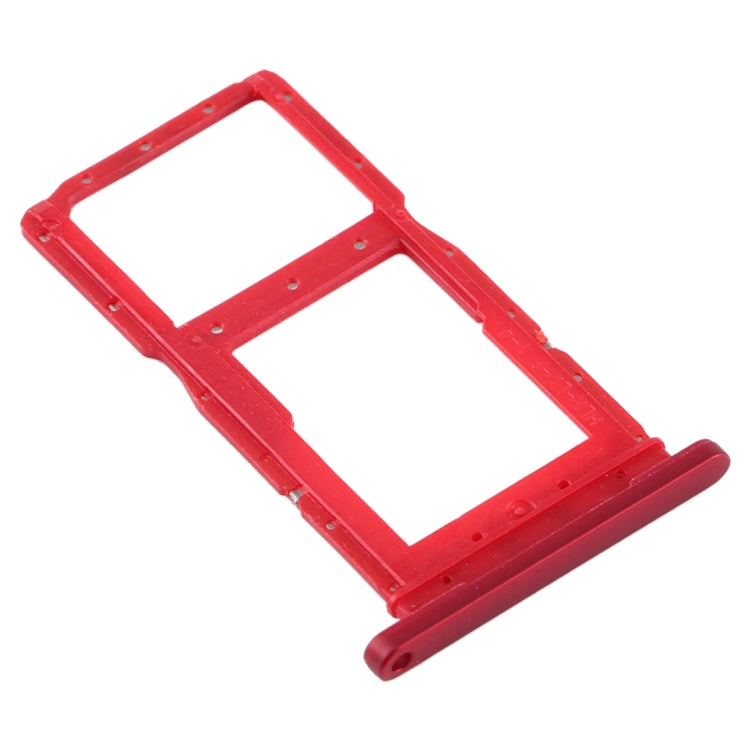 SIM Card Tray + SIM Card Tray / Micro SD Card Tray for Huawei Y9s(Red) - Card Socket by PMc TechLife | Online Shopping South Africa | PMc TechLife | Buy Now Pay Later Mobicred