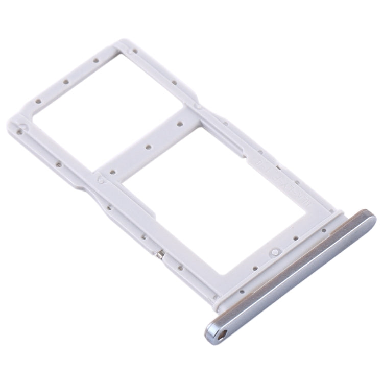 SIM Card Tray + SIM Card Tray / Micro SD Card Tray for Huawei Y9s(Silver) - Card Socket by PMc TechLife | Online Shopping South Africa | PMc TechLife | Buy Now Pay Later Mobicred