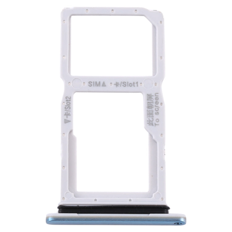 SIM Card Tray + SIM Card Tray / Micro SD Card Tray for Huawei Y9s 2020 (Baby Blue) - Card Socket by PMc TechLife | Online Shopping South Africa | PMc TechLife | Buy Now Pay Later Mobicred