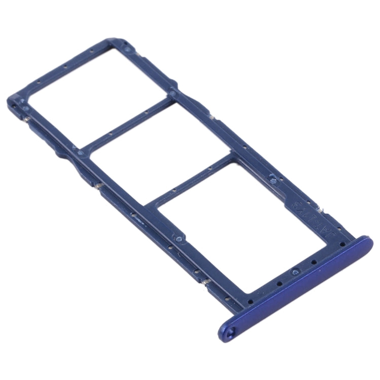 SIM Card Tray + SIM Card Tray + Micro SD Card Tray for Huawei Y6s (2019) (Blue) - Card Socket by PMc TechLife | Online Shopping South Africa | PMc TechLife | Buy Now Pay Later Mobicred