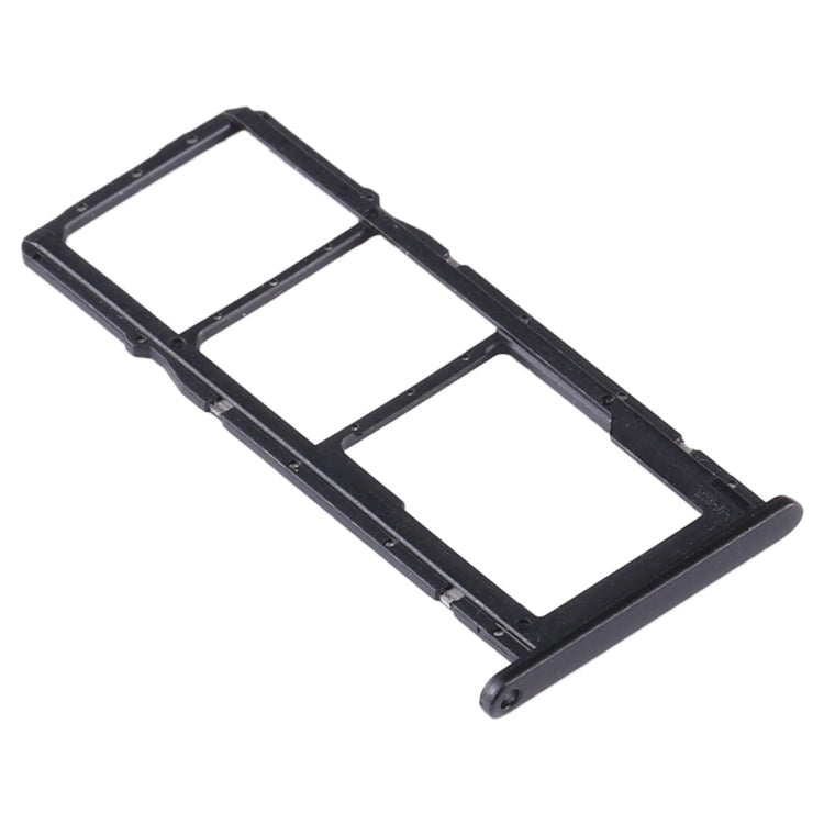 SIM Card Tray + SIM Card Tray + Micro SD Card Tray for Huawei Y6s (2020) (Black) - Card Socket by PMc TechLife | Online Shopping South Africa | PMc TechLife | Buy Now Pay Later Mobicred