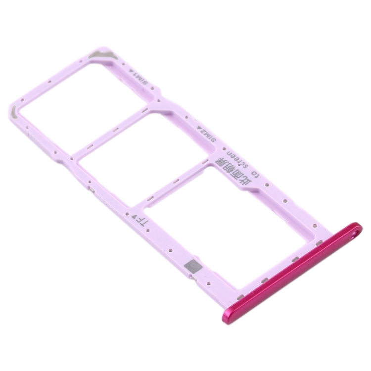 SIM Card Tray + SIM Card Tray + Micro SD Card Tray for Huawei Y6 Pro (2019) (Rose Red) - free shipping - PMc TechLife - Order now!