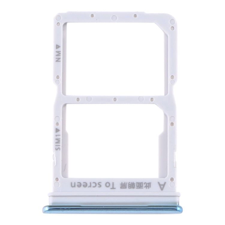 SIM Card Tray + NM Card Tray for Huawei Y8p (Twilight) - Card Socket by PMc TechLife | Online Shopping South Africa | PMc TechLife | Buy Now Pay Later Mobicred
