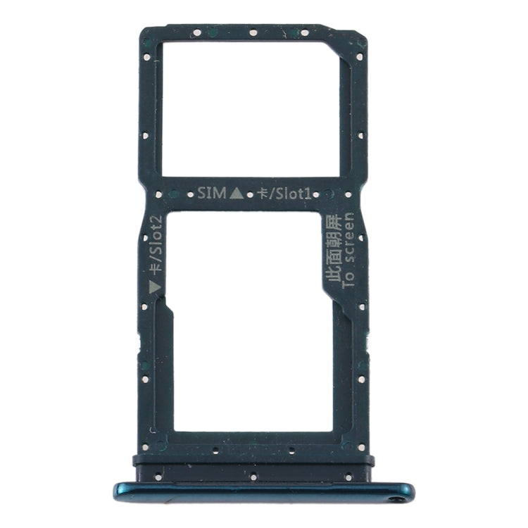 SIM Card Tray + SIM Card Tray / Micro SD Card Tray for Huawei Enjoy Z 5G (Green) - Card Socket by PMc TechLife | Online Shopping South Africa | PMc TechLife | Buy Now Pay Later Mobicred
