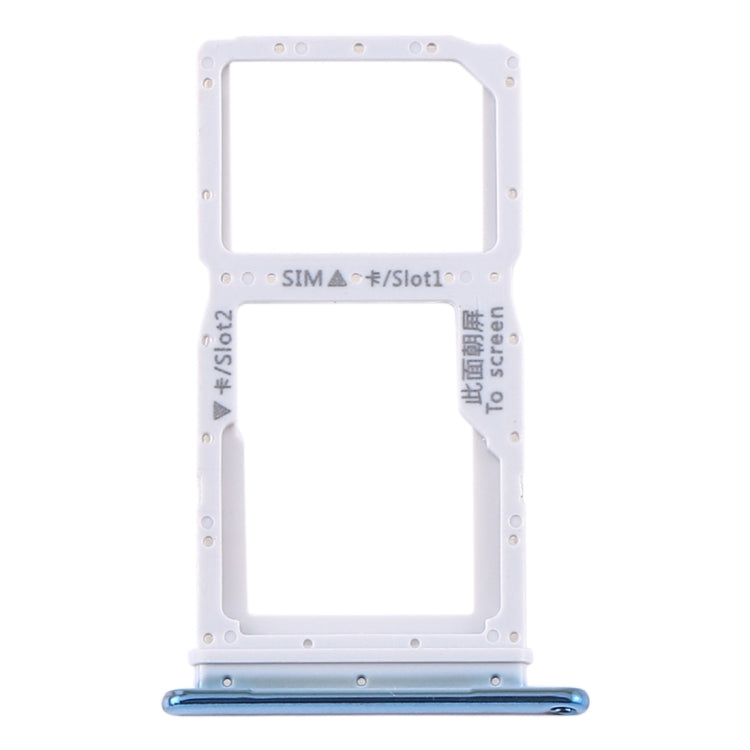 SIM Card Tray + SIM Card Tray / Micro SD Card Tray for Huawei Enjoy Z 5G (Twilight) - Card Socket by PMc TechLife | Online Shopping South Africa | PMc TechLife | Buy Now Pay Later Mobicred