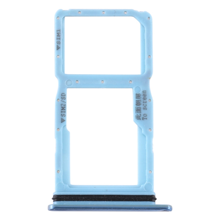 SIM Card Tray + SIM Card Tray / Micro SD Card Tray for Huawei P20 Lite (2019) (Twilight) - Card Socket by PMc TechLife | Online Shopping South Africa | PMc TechLife | Buy Now Pay Later Mobicred