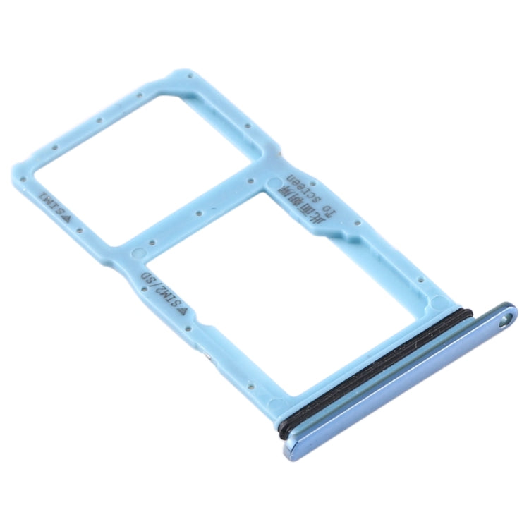 SIM Card Tray + SIM Card Tray / Micro SD Card Tray for Huawei P20 Lite (2019) (Twilight) - Card Socket by PMc TechLife | Online Shopping South Africa | PMc TechLife | Buy Now Pay Later Mobicred