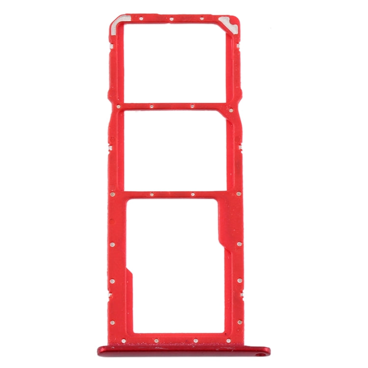 SIM Card Tray + SIM Card Tray + Micro SD Card Tray for Huawei Y8s (Red) - Card Socket by PMc TechLife | Online Shopping South Africa | PMc TechLife | Buy Now Pay Later Mobicred