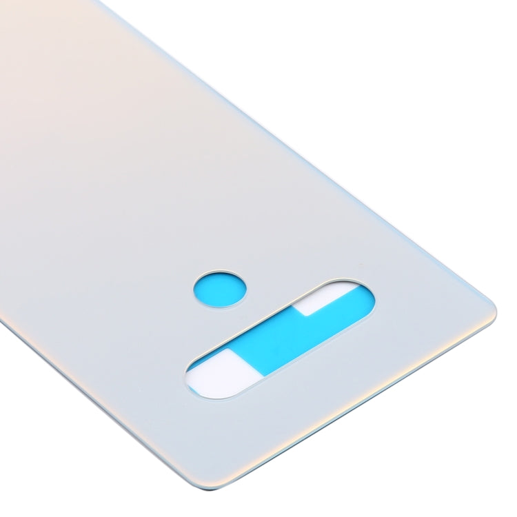 Battery Back Cover for LG Stylo 6 LMQ730TM LM-Q730TM(White) - For LG by PMC TechLife | Online Shopping South Africa | PMC TechLife | Buy Now Pay Later Mobicred