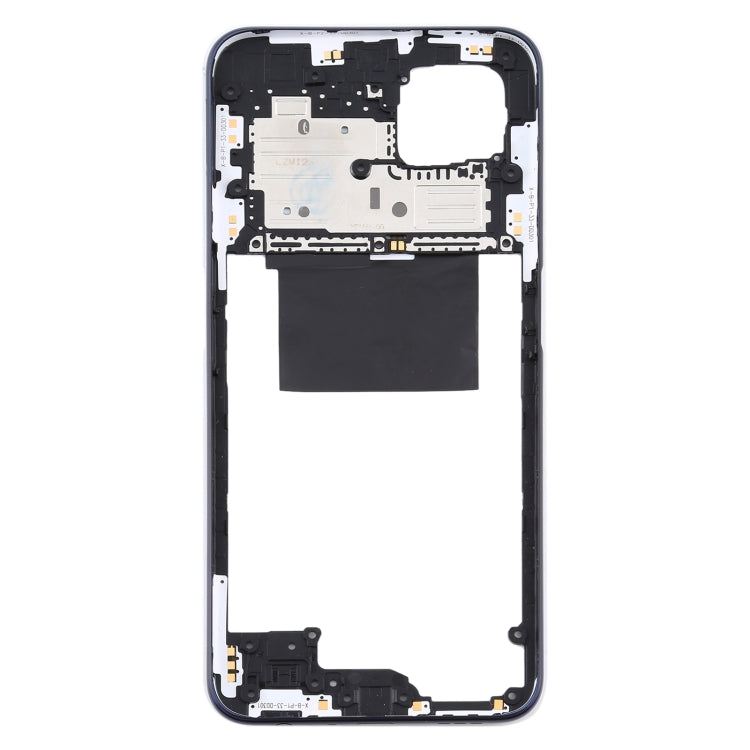 For OPPO A92s/Reno4 Z 5G PDKM00 Middle Frame Bezel Plate (Black) - Frame Bezel Plate by PMC TechLife | Online Shopping South Africa | PMC TechLife | Buy Now Pay Later Mobicred