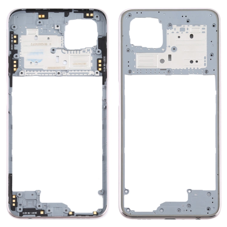 For OPPO A92s/Reno4 Z 5G PDKM00 Middle Frame Bezel Plate (Gold) - Frame Bezel Plate by PMC TechLife | Online Shopping South Africa | PMC TechLife | Buy Now Pay Later Mobicred