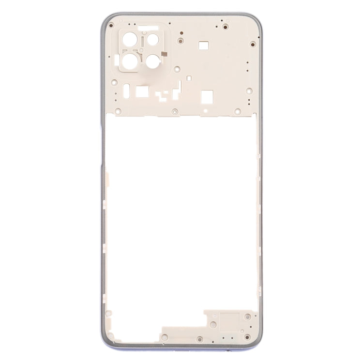 For OPPO A72 5G PDYM20 Middle Frame Bezel Plate (Purple) - Frame Bezel Plate by PMC TechLife | Online Shopping South Africa | PMC TechLife | Buy Now Pay Later Mobicred