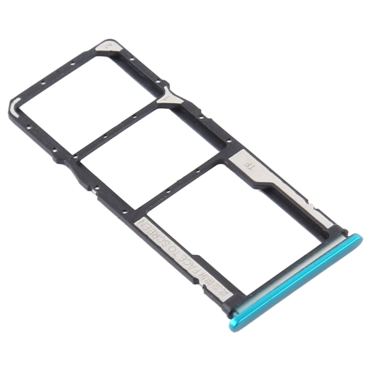 SIM Card Tray + SIM Card Tray + Micro SD Card Tray for Xiaomi Redmi 9(Green) - Card Tray by PMc TechLife | Online Shopping South Africa | PMc TechLife | Buy Now Pay Later Mobicred