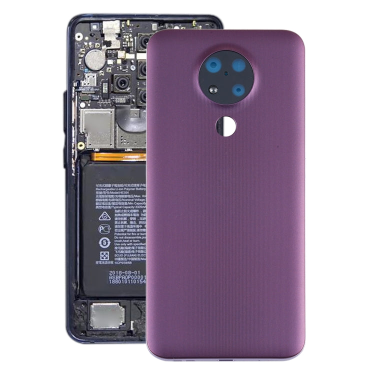 Original Battery Back Cover for Nokia 3.4 / TA-1288 / TA-1285 / TA-1283(Purple) - Back Cover by PMC TechLife | Online Shopping South Africa | PMC TechLife | Buy Now Pay Later Mobicred