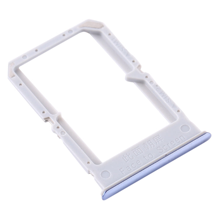 For OPPO Reno4 SE/A93 4G/OPPO Reno4 F/Reno4 Lite/F17 Pro PEAT00 PEAM00 SIM Card Tray + SIM Card Tray (Silver) - free shipping - PMc TechLife - Order now!