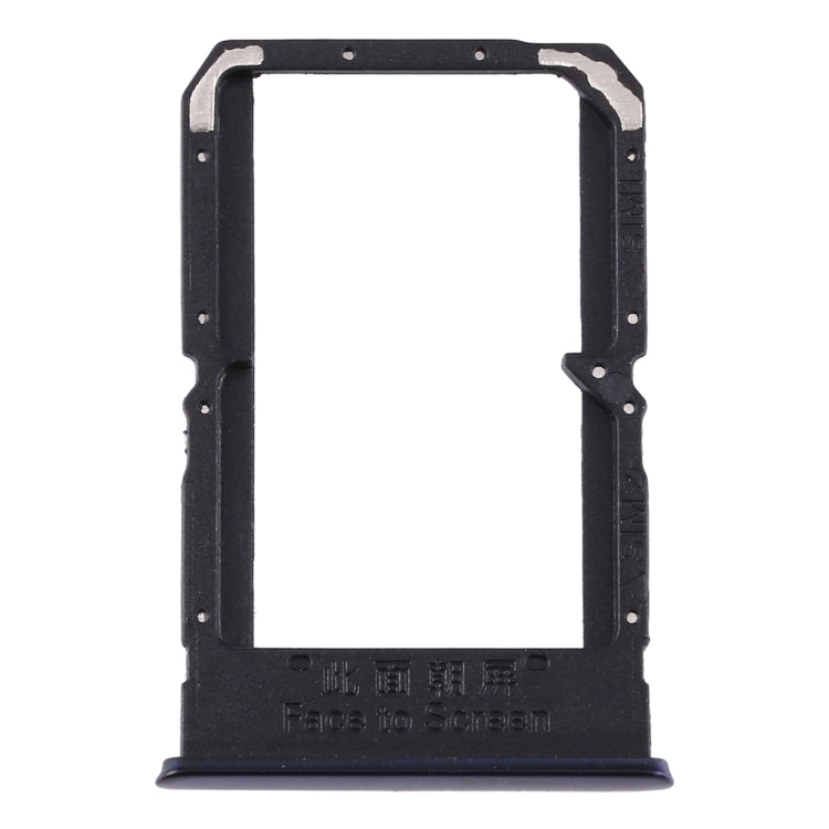 For OPPO A92S/Reno4 Z 5G PDKM00 SIM Card Tray + SIM Card Tray (Black) - free shipping - PMc TechLife - Order now!