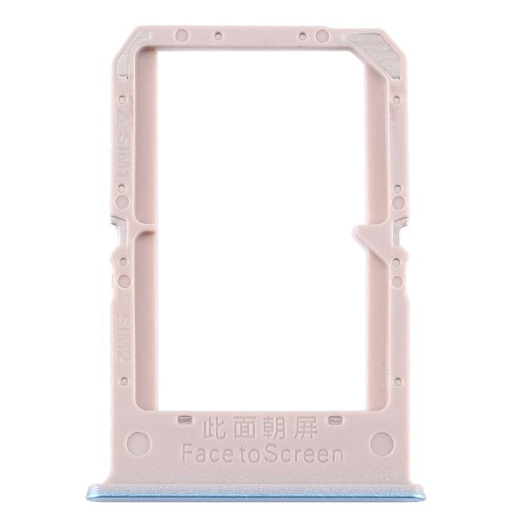For OPPO A72 5G / K7X 5G / A53 5G SIM Card Tray + SIM Card Tray(Blue) - Card Tray by PMc TechLife | Online Shopping South Africa | PMc TechLife | Buy Now Pay Later Mobicred