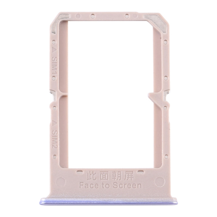For OPPO A72 5G / K7X 5G / A53 5G SIM Card Tray + SIM Card Tray(Purple) - Card Socket by PMc TechLife | Online Shopping South Africa | PMc TechLife | Buy Now Pay Later Mobicred
