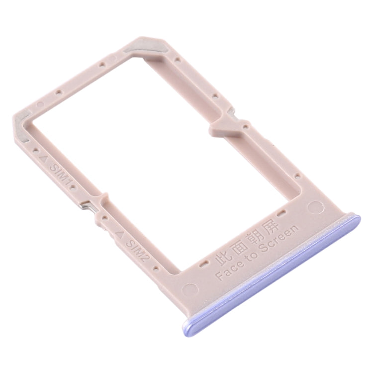 For OPPO A72 5G / K7X 5G / A53 5G SIM Card Tray + SIM Card Tray(Purple) - Card Socket by PMc TechLife | Online Shopping South Africa | PMc TechLife | Buy Now Pay Later Mobicred
