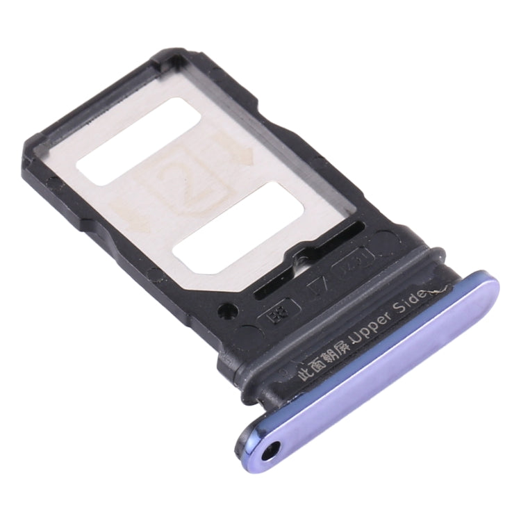 For Vivo Y73s V2031A SIM Card Tray + SIM Card Tray (Purple) - free shipping - PMc TechLife - Order now!