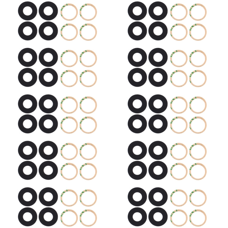 For OPPO Reno4 SE 10pcs Back Camera Lens - Camera Series by PMC TechLife | Online Shopping South Africa | PMC TechLife