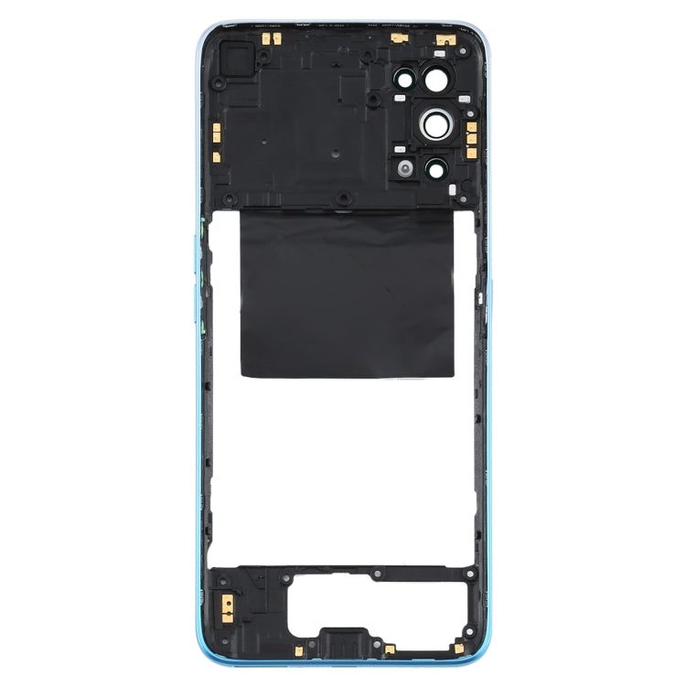 For OPPO Realme X7 Back Housing Frame (Blue) - Frame Bezel Plate by PMC TechLife | Online Shopping South Africa | PMC TechLife | Buy Now Pay Later Mobicred