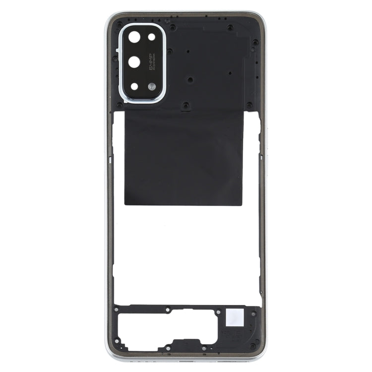 For OPPO Realme X7 Back Housing Frame (White) - Frame Bezel Plate by PMC TechLife | Online Shopping South Africa | PMC TechLife | Buy Now Pay Later Mobicred