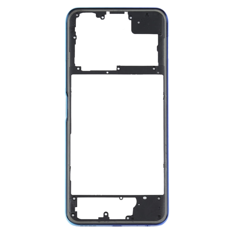 For Vivo Y51s V2002A Middle Frame Bezel Plate(Blue) - Frame Bezel Plate by PMc TechLife | Online Shopping South Africa | PMc TechLife | Buy Now Pay Later Mobicred