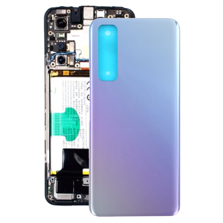 For Vivo Y73s / V2031A Battery Back Cover (Silver) - Back Cover by PMC TechLife | Online Shopping South Africa | PMC TechLife | Buy Now Pay Later Mobicred